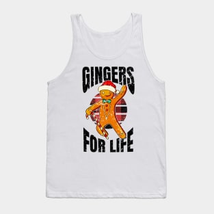 Christmas Santa Claus Gingers for life Tank Top